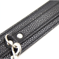 Generique Collier avec Chaîne métal Pety Noir